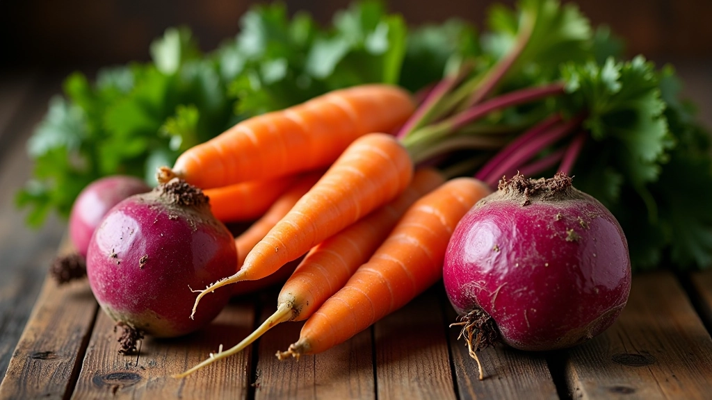 Vegetais de raiz portugueses, cenoura beterraba nabo